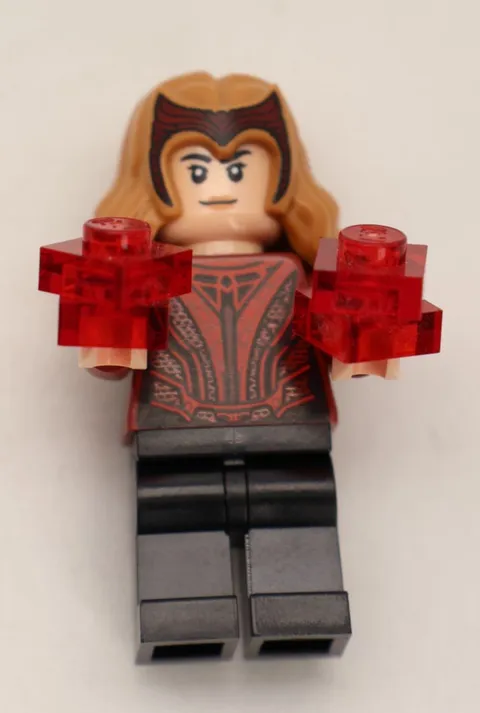 Lego Minifigure the Scarlet Witch sh0831 from Set #76218 Sanctum Sanctorum, L451