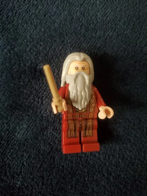 Harry Potter Lego Minifigure 2019 Advent Calcendar Albus Dumbledore With Wand