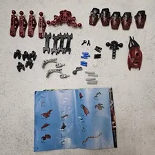 Lego Bionicle Barraki Kalmah (8917) - Incomplete with Manual 