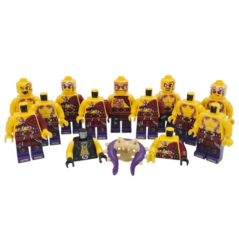 Lego Ninjago Anacondrai Minifigure Parts Lot Tournament of Elements Snake Figure
