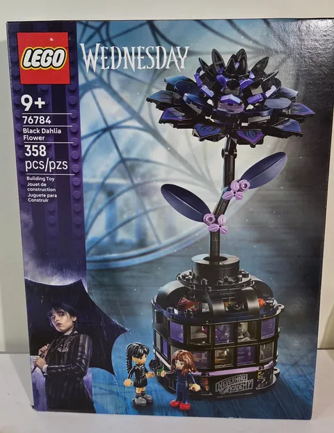 LEGO Wednesday Black Dahlia Flower 76784 BRAND NEW
