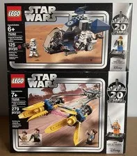 Lego Star Wars 20th Anniversary LOT OF 2 Anakin’s Podracer Imperial Dropship NEW