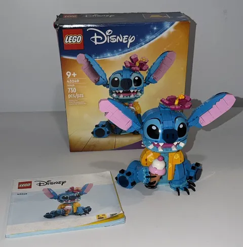 Lego 43249 Disney Lilo And Stitch Ice Cream Hawaiian Shirt Building Set Cute