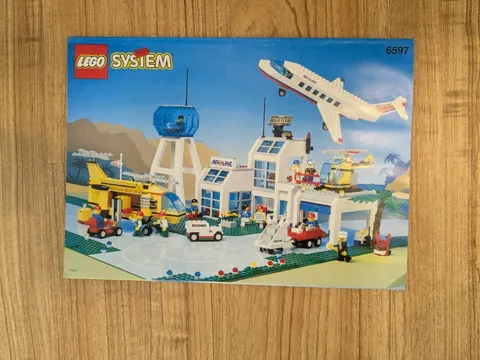 LEGO 1994 Town Century Skyway 6597 Instructions Manual Only 