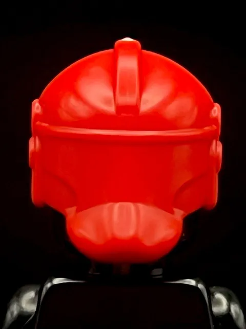 Lego Star Wars Clone Trooper Minifigure Short Shot Helmet Misprint Rare Error