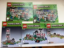 LEGO 21127 The Fortress Instruction Manual Book Only Minecraft Replacement