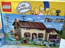 LEGO The Simpsons House 71006 2523pc Complete Set w/ Box Retired Ages 12+