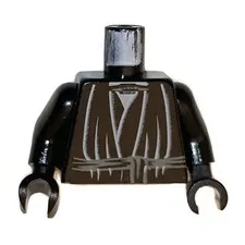 1X Lego Torso Minifigure Star Wars Emperor Palpatine 3814 New