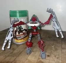 LEGO BIONICLE: Vahki Nuurakh (8614) Complete With Disk And Canister 