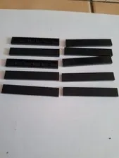 No 342.  lego tile 1x6.   6636 Black