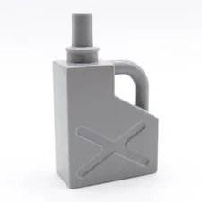LEGO DUPLO Canister Reserve Petrol Diesel Fuel Light Grey 45141