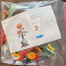 LEGO Botanicals Botanical Collection Chrysanthemum 10368 Bulk Lot 278pc Polybag