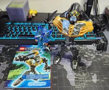 🦍✨LEGO Legends of CHIMA: CHI Gorzan (70202) Complete with Instructions - 2013