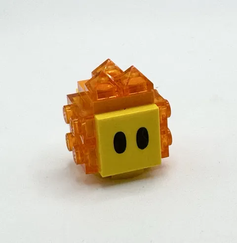 Lego Minifigure Super Mario Lava Bubble Scanner Code with Blue Lines mar0038 New