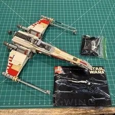 Lego Star Wars 7191 UCS X-Wing Fighter ~95% Complete Read