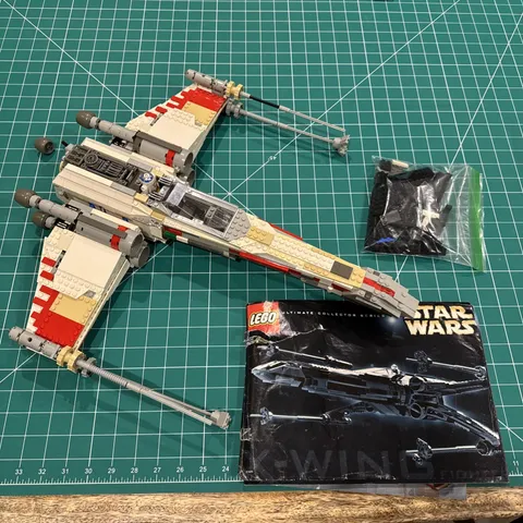 Lego Star Wars 7191 UCS X-Wing Fighter ~95% Complete Read