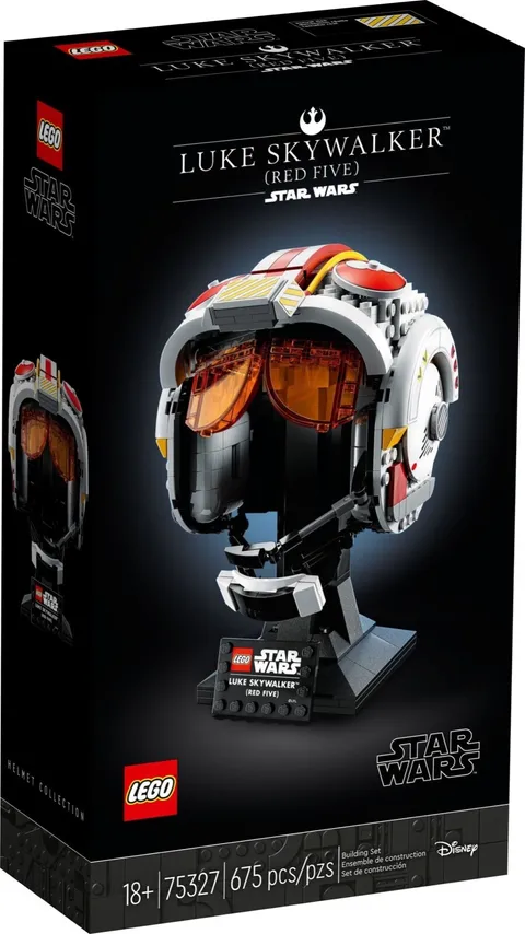 LEGO 75327 Star Wars Luke Skywalker Red Five Helmet New Sealed Retired Safe Ship