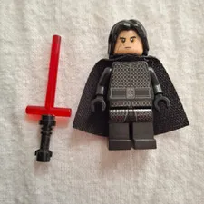 LEGO Star Wars Episode 8 Kylo Ren (Cape) Minifigure sw0859 75179 Sith Lightsabre