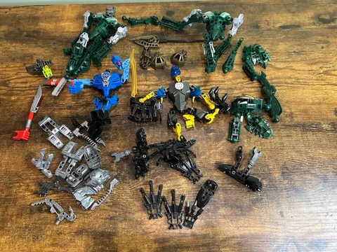 Lego Bionicle/Hero Factory Bulk Parts Lot 1.25 Lb