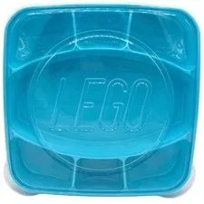 LEGO Dots Blue 7 Compartment 8.5" Storage Container Sorting Case w/ Snap Lid