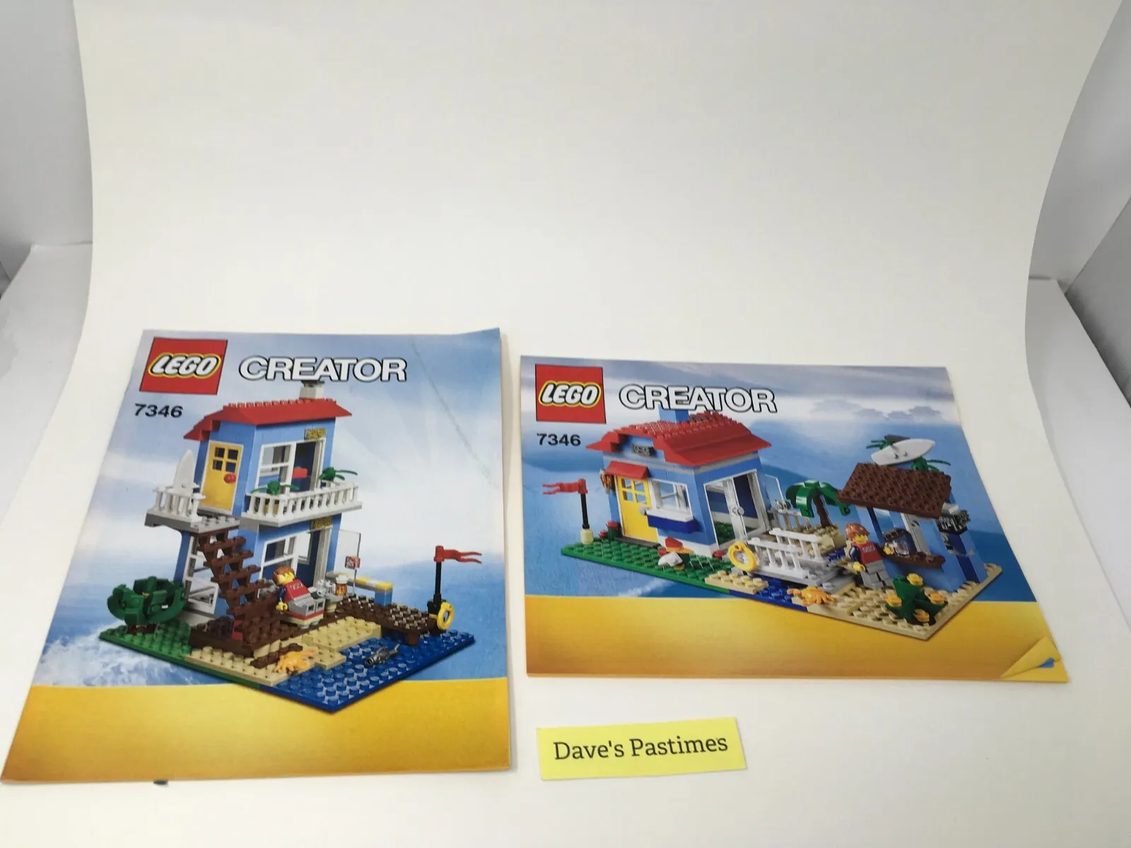 LEGO #7346 LEGO Creator 3-1 Seaside House Instructions Manual Only!