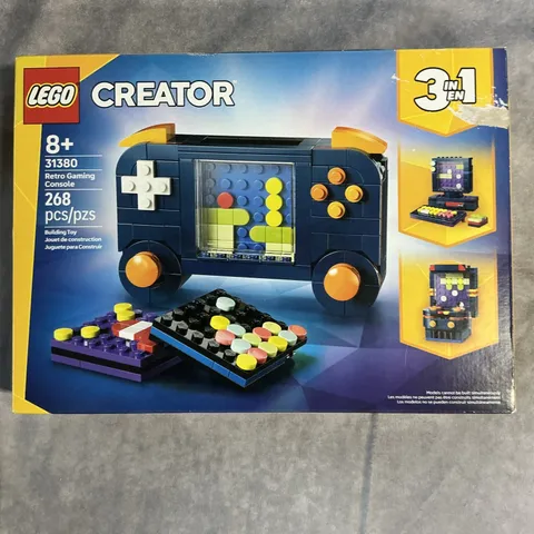 LEGO Creator 3 in 1 Retro Gaming Console, Ages 8+, 31380, See Photos