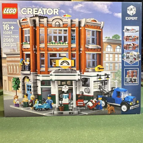 LEGO Creator Expert Modular Buildings Corner Garage 10264 2569 pcs Ages 16+