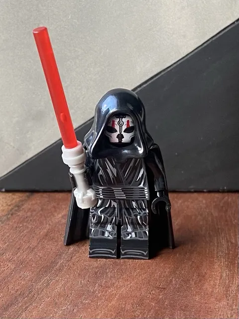 Custom Star Wars Darth Nihilus Sith Lord KOTOR Minifigure For Lego