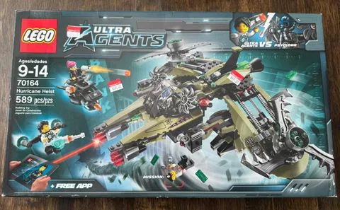 New/ sealed LEGO Ultra Agents Hurricane Heist Set 70164 