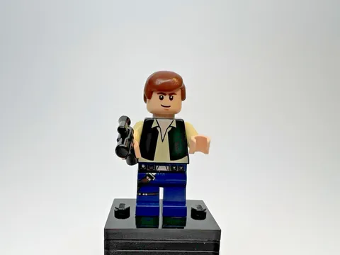 LEGO Star Wars Minifigure - Han Solo Black Vest - SW0334 from set 7965