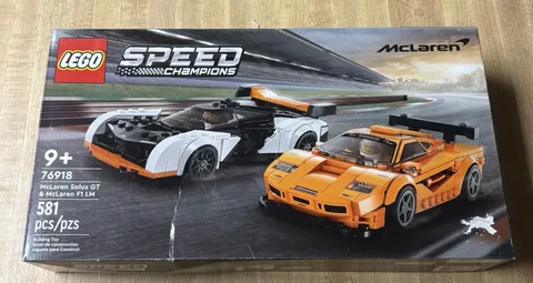 LEGO Speed 76918 McLaren Solus GT & F1 LM - BRAND NEW! FAST SHIPPING!