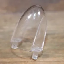 LEGO Trans Clear Windscreen 4 x 4 x 5 Cone Shape with Pins 18591 Qty 1