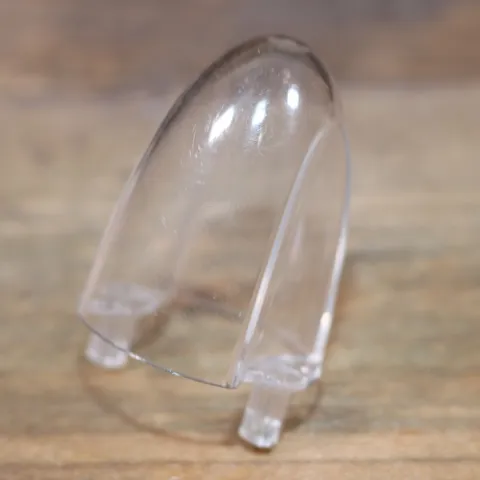LEGO Trans Clear Windscreen 4 x 4 x 5 Cone Shape with Pins 18591 Qty 1