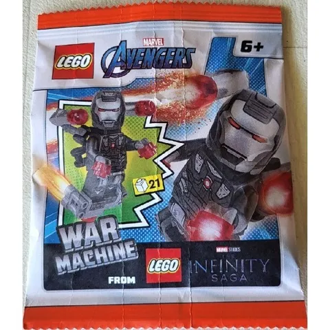 Lego Marvel War Machine paper bag #2 242502