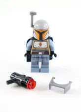 LEGO Star Wars Mandalorian Tribe Warrior Minifigure Female Black Cape sw1077