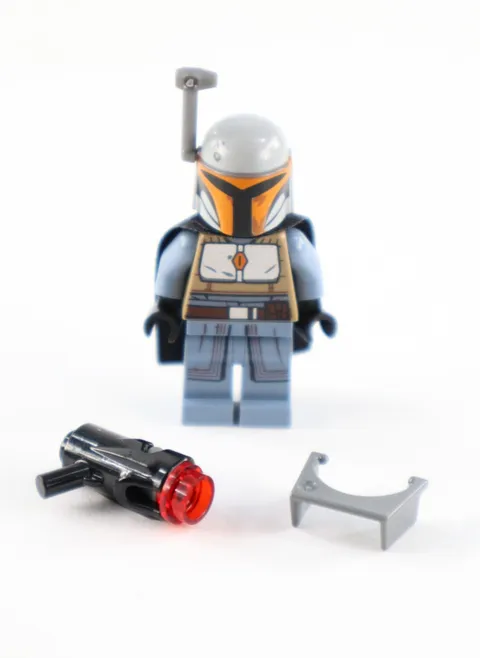 LEGO Star Wars Mandalorian Tribe Warrior Minifigure Female Black Cape sw1077