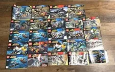 Large Lot Of Lego Instruction Manuals Super Heroes