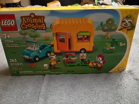 New LEGO Animal Crossing Leif's Caravan & Garden Shop 77054 Has Box Damage