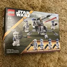 Lego Disney Star Wars 501st Clone Troopers Battle Pack - 75345 Manuel & Box ONLY