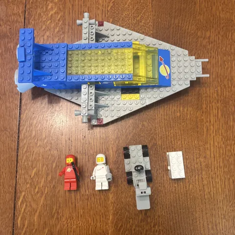 Vintage LEGO Space Set 924 / 487  SPACE CRUISER 100% Complete (See Description)
