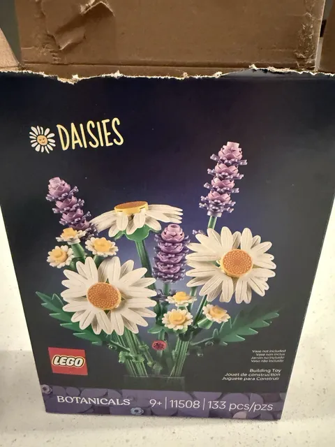 Lego Botanicals For Parts And Manuals Cosmos Flowers 11514 & Daisies 11508