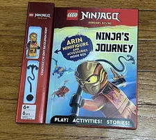 LEGO DC Ninjago Ninja's Journey - Activity Book - Arin Minifigure & More