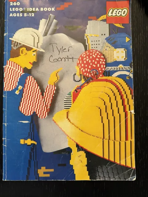 Lego Idea Book (260) Instruction Booklet Only