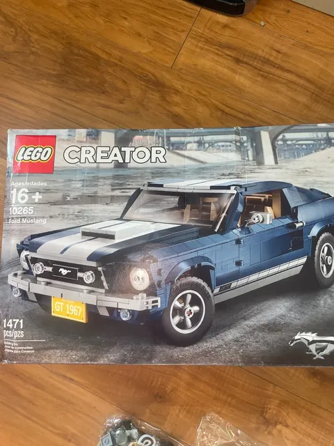 LEGO CREATOR: Ford Mustang (10265) - New - 9/11 bags factory sealed. Other 2 zip