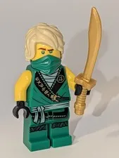 Lloyd Legacy Rebooted Genuine LEGO NINJAGO Minifigure NJO0574A Gold Katana