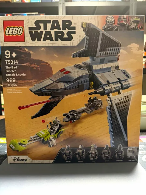 LEGO 75314 Star Wars Bad Batch Attack Shuttle Retired Set