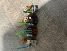Star Wars Jedi Minifigure Lot - All Excellent Condition - Will Ship Disassembled