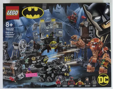 LEGO DC Batman 76122 Batcave Clayface Invasion Factory New Sealed Retired