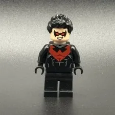 LEGO DC Minifigure Nightwing Red Eye SH085 Set 76011