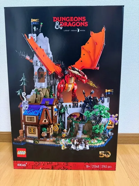 LEGO 21348 Ideas Dungeons & Dragons Red Dragon's Tale 50th Anniversary New Seale